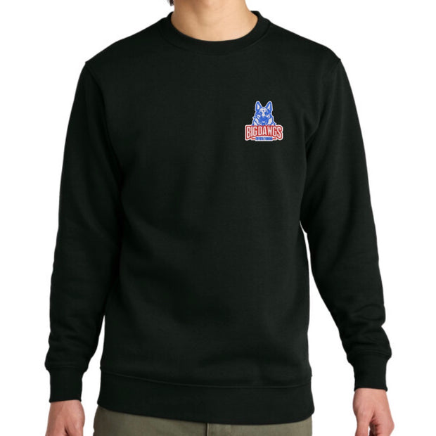 Big Dawgs Toyota Tuning embroidered fleece crewneck - premium Toyota tuning apparel