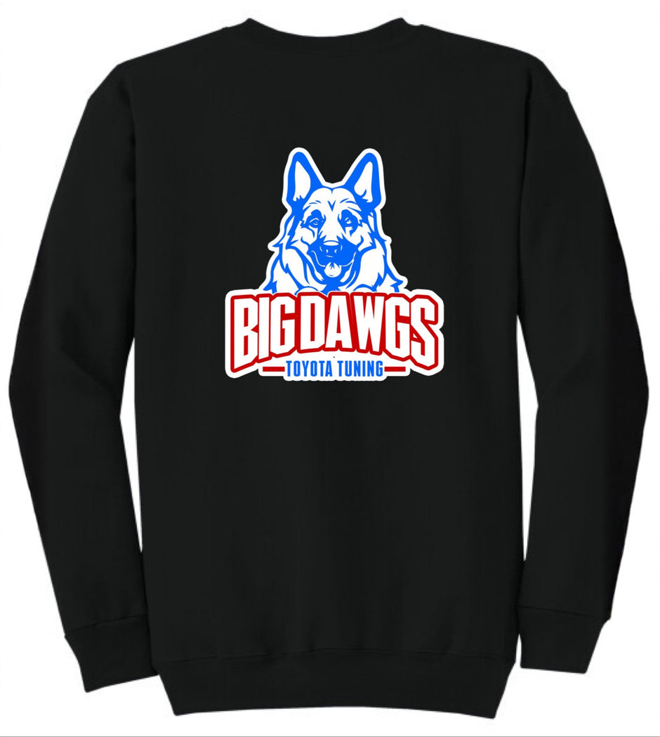 Big Dawgs Toyota Tuning lightweight crewneck sweatshirt - Toyota enthusiast apparel