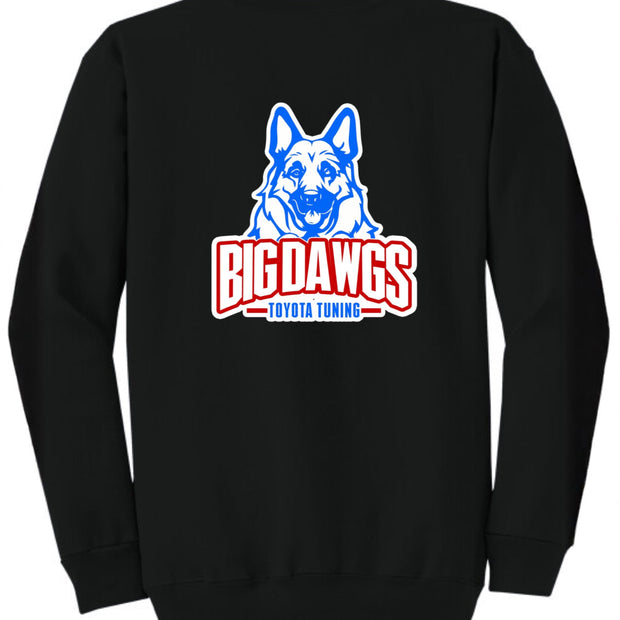 Big Dawgs Toyota Tuning lightweight crewneck sweatshirt - Toyota enthusiast apparel