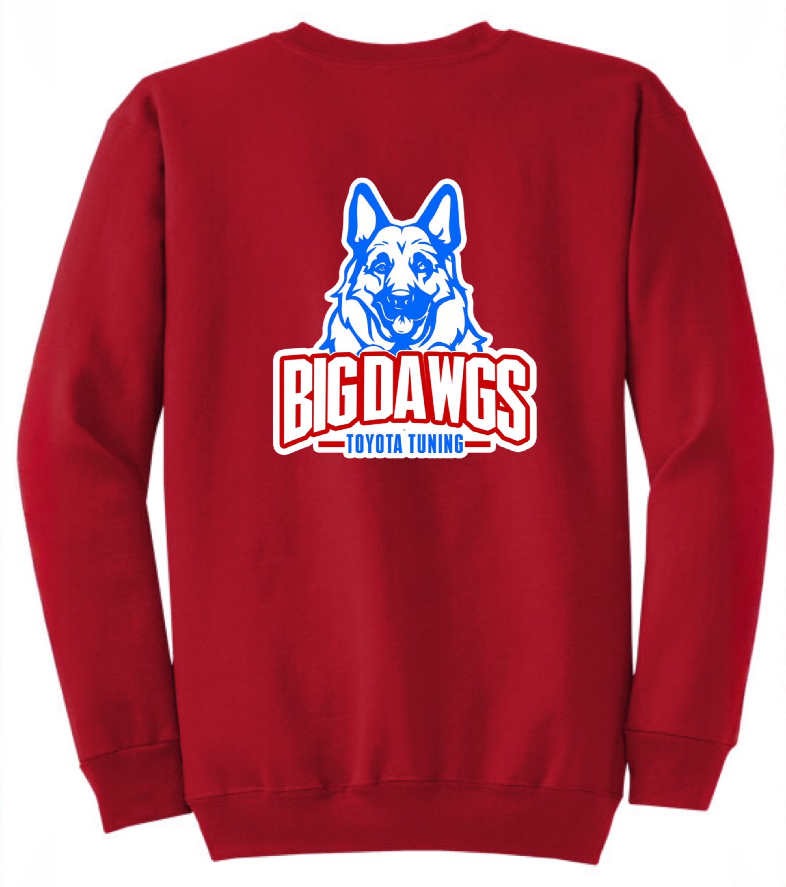 Big Dawgs Toyota Tuning lightweight crewneck sweatshirt - car enthusiast crewneck